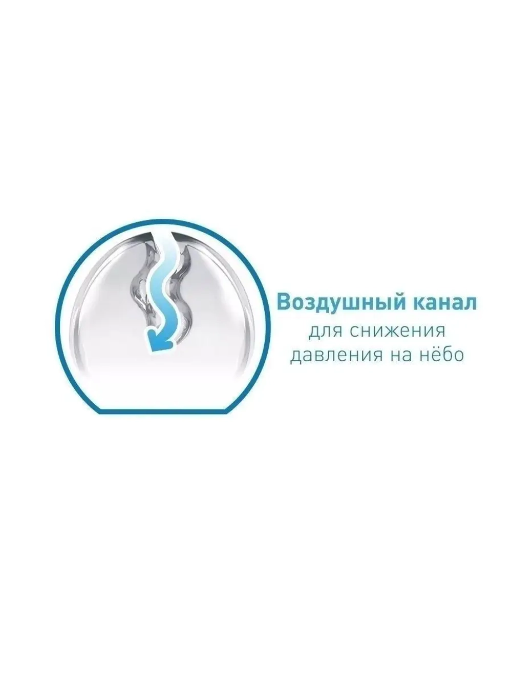 Ортодонтическая соска-пустышка светящаяся в темноте для новорожденных с колпачком 2 шт