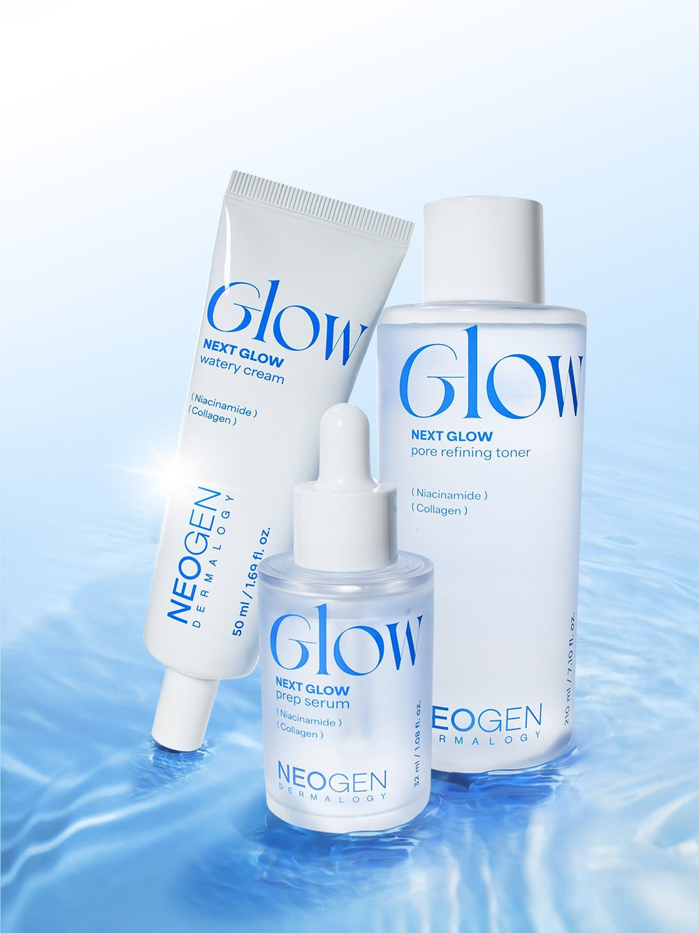 Осветляющая сыворотка для разглаживания и сияния NEOGEN DERMALOGY Next Glow prep serum с 10% PHA и ниацинамидомс 10% PHA и ниацинамидом 32 мл