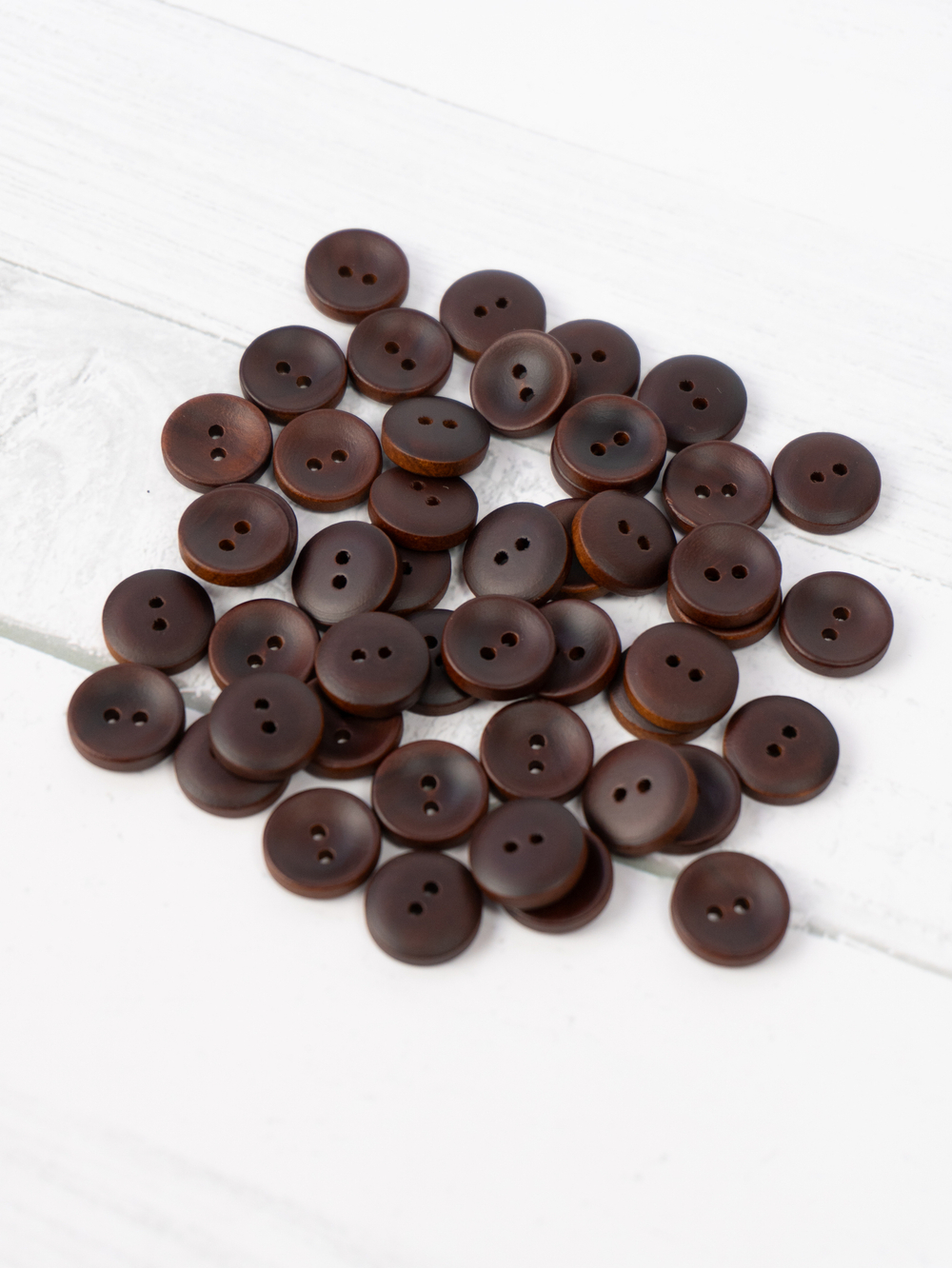 Пуговицы CONCEPT Button of Olive Wood, размер 15 мм, дерево оливы