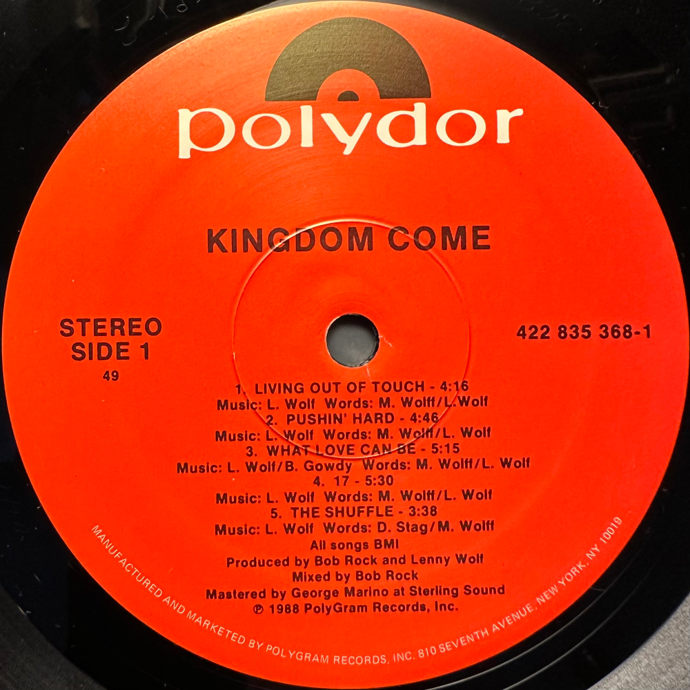 Kingdom Come- Kingdom Come (США 1988г.)
