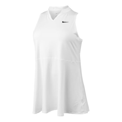 Женская теннисное платье Nike Court Victory Dri-Fit Plus Dress Women - White