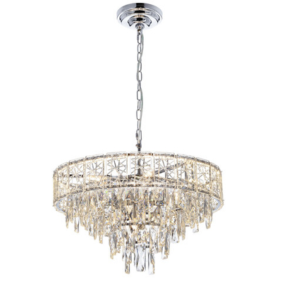 Citilux SAGRADA CL317251 Люстра хрустальная подвесная Хром