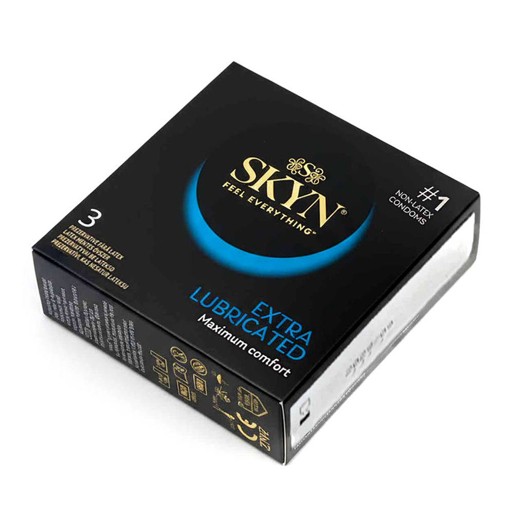Презервативы безлатексные SKYN Extra Lubricated, 3 шт