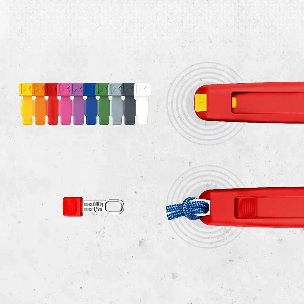Клипсы для цветной маркировки ColorCode микс 1 Knipex 00 61 10 C V01
