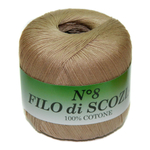 Пряжа Filo Di Scozia №8 50г, 340м, 100%мерсеризованный хлопок (цена за 1 шт)