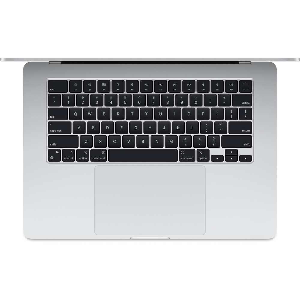 Ноутбук Apple MacBook Air 15 (M4, 10C/10C), 16/512GB, Silver (Серебристый) MW1H3