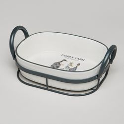 ФОРМА НА МЕТАЛ.ПОДСТАВКЕ LEFARD "FAMILY FARM" 25*15,5*9 CM