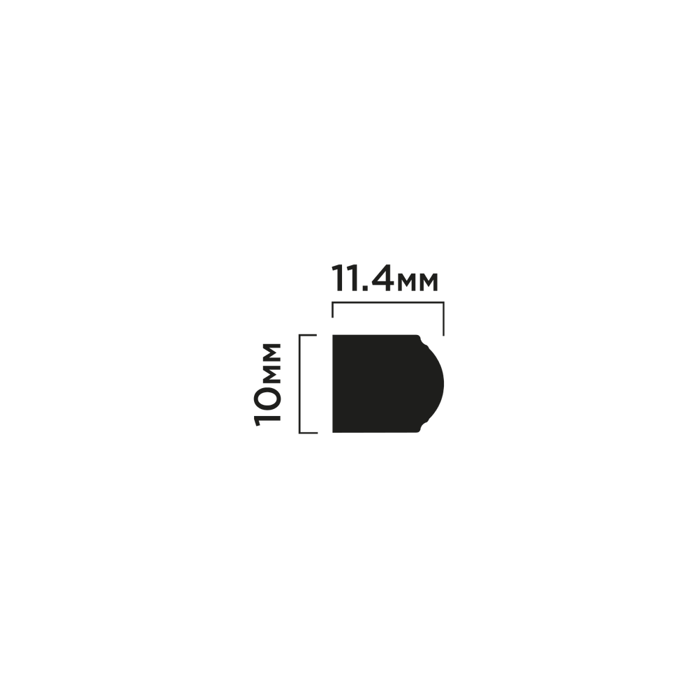 Молдинг D10