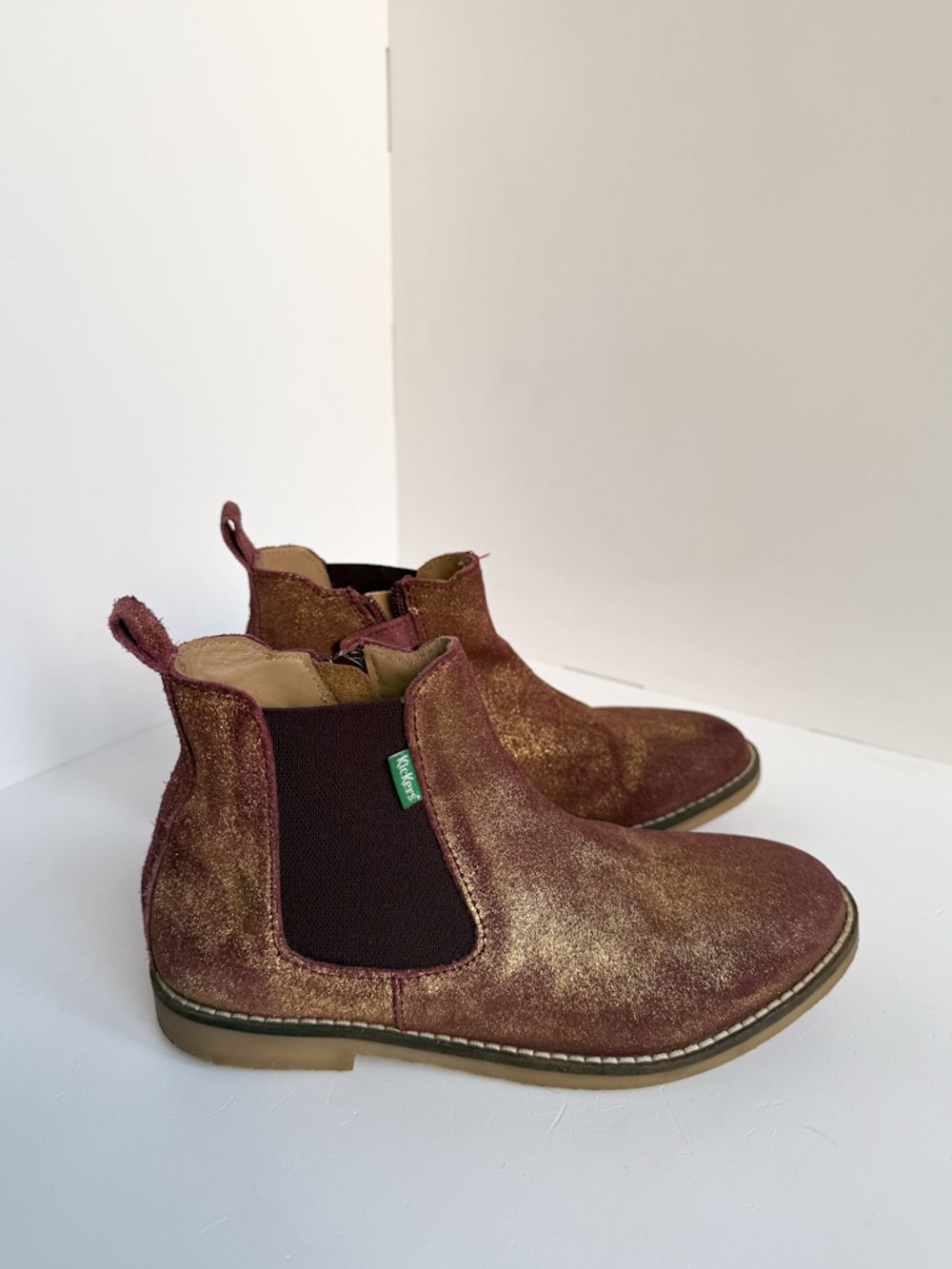 Замшевые ботинки KicKers, 32
