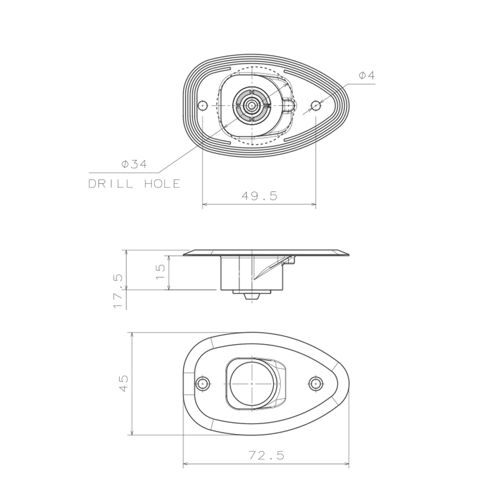 Огни ходовые LED MICRO, комплект