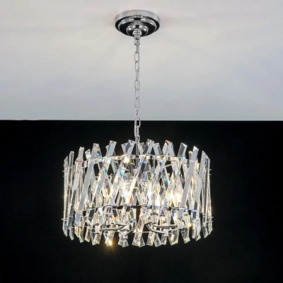 Citilux Ингвар CL334261 Люстра подвесная хрустальная Хром