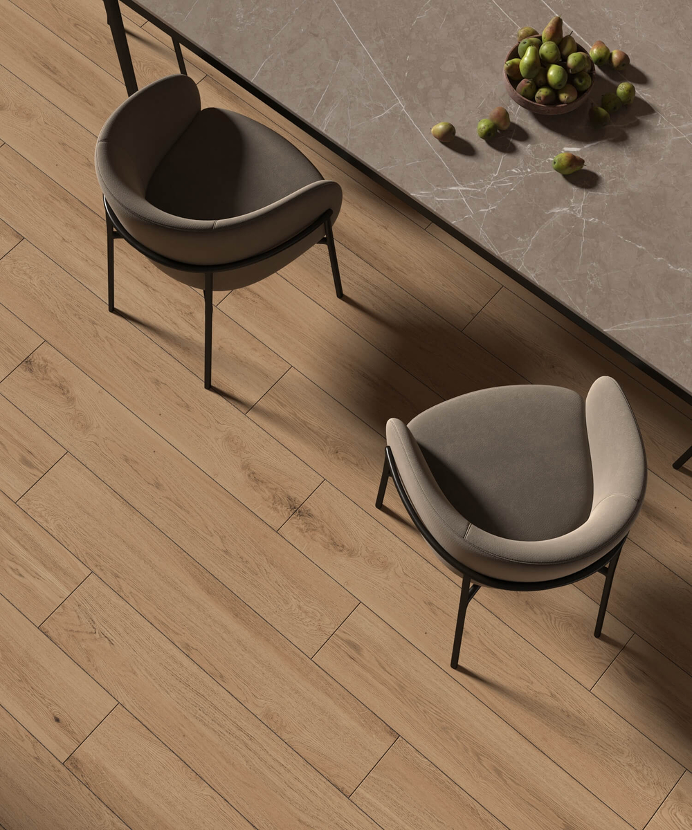 ARTCER Wood Parma Nocciola Matt 20x120