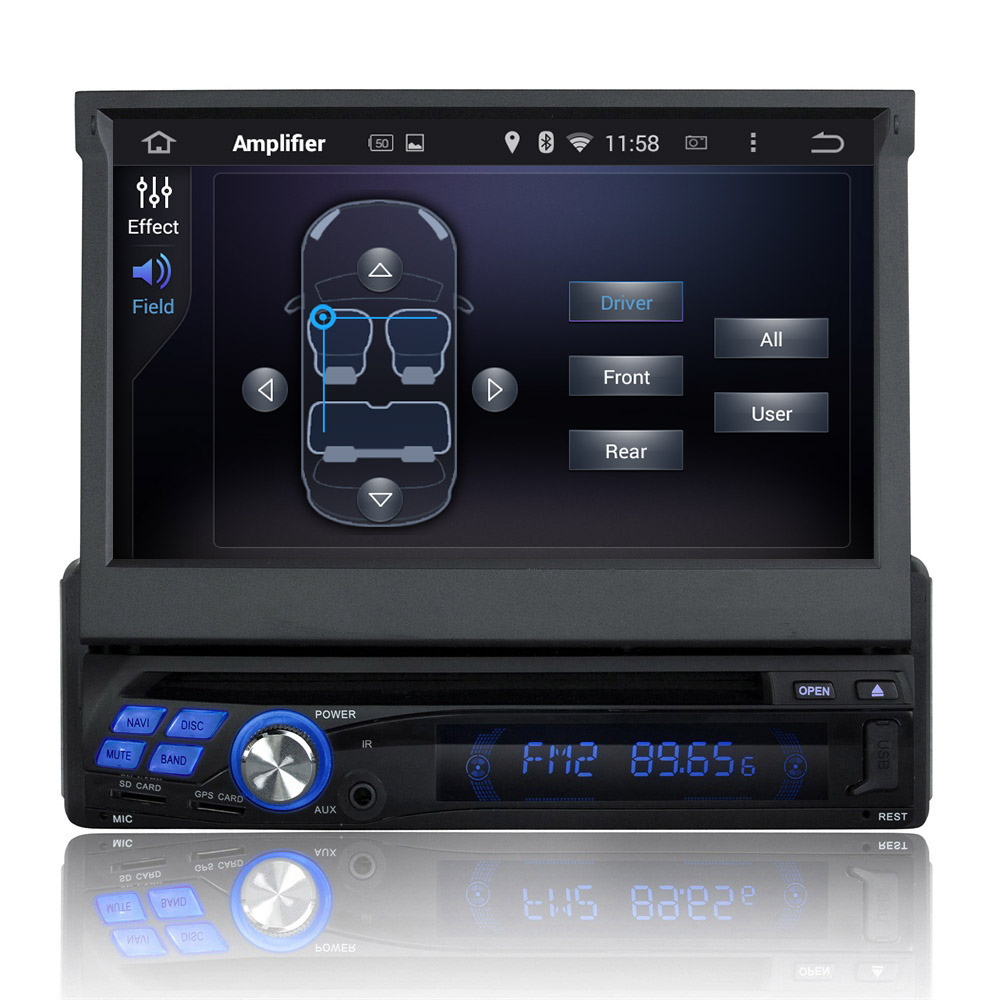 Установочный комплект универсальный  1DIN  KUBERG KD-8600-P5