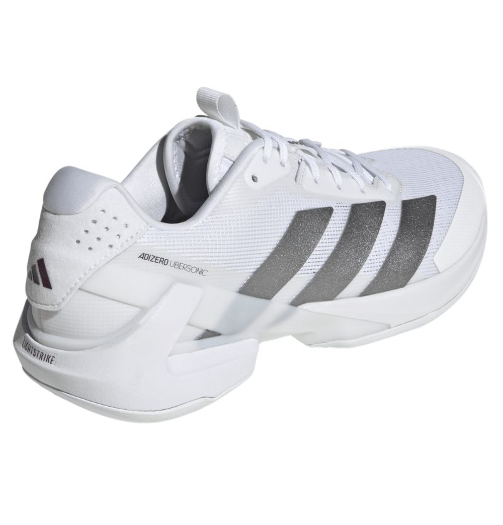 Теннисные кроссовки Adidas Adizero Ubersonic 5 M - footwear white/team green/maroon