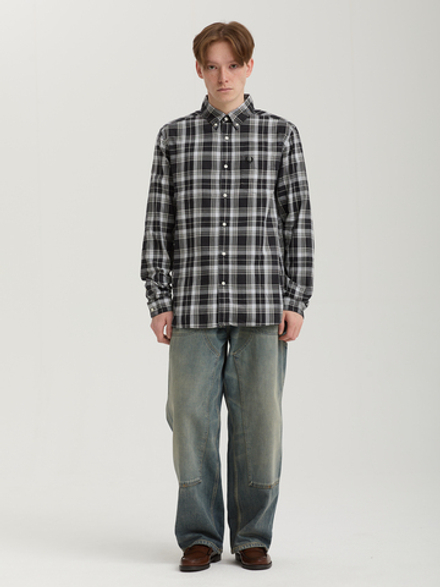 Мужская Рубашка Brushed Tartan