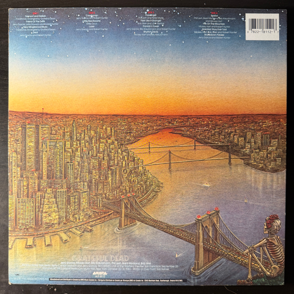 The Grateful Dead ‎– Dead Set 2LP (Канада 1984г.) Т