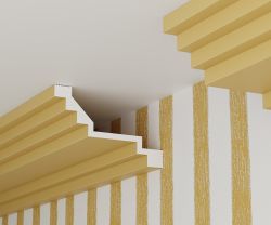 Карниз Ecopolymer, 60x100 мм