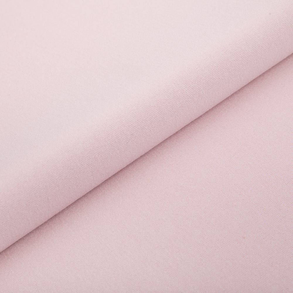 Футер 2-нитка с начесом 275 г/м², 150х180±5 см, нежно розовый/lt.pink, Gamma DBKTN