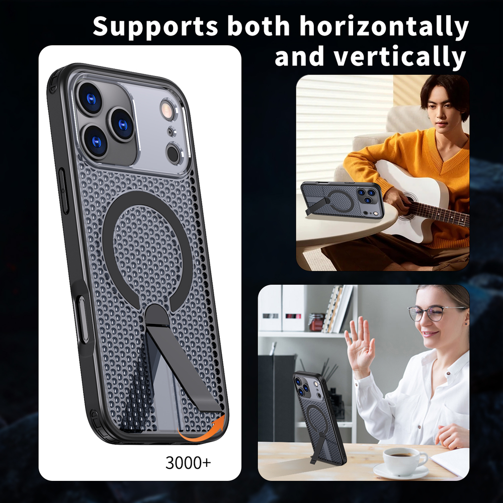 Прозрачный чехол Mesh Pro Magnetic Case для iPhone 17 Pro