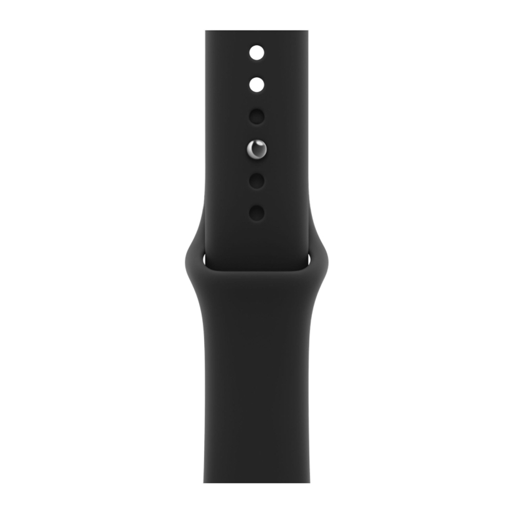 Apple Watch Series 12, 46 mm, GPS, Black Aluminum, Black Sport Band, M/L