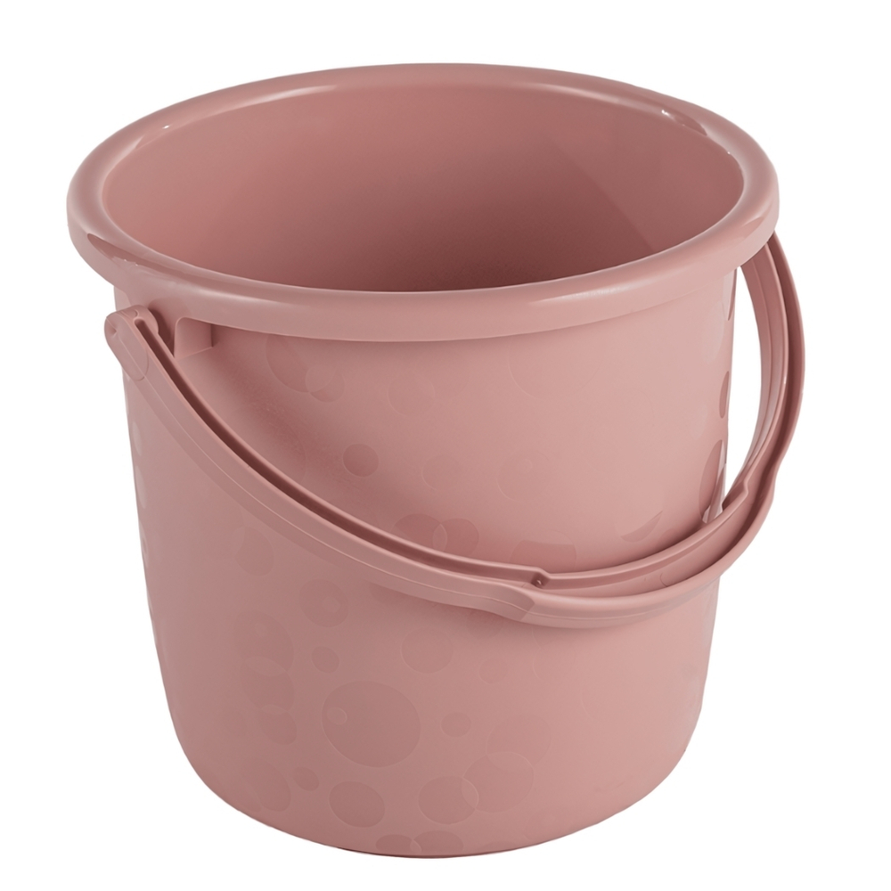 Ведро Люкс 12л цвет миндальный