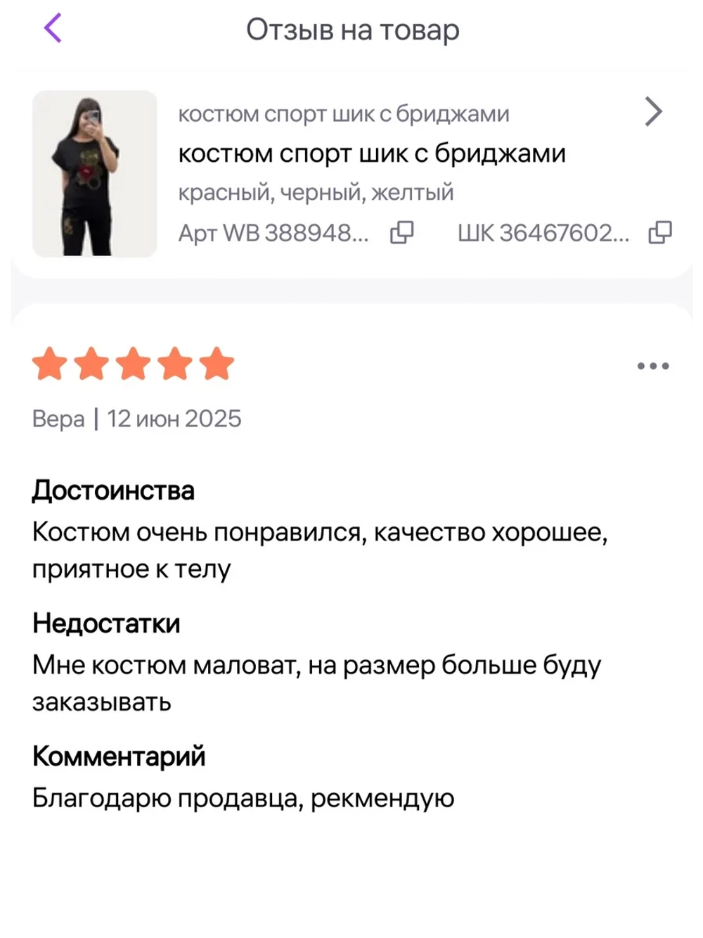 костюм с бриджами