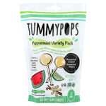 Tummydrops, Tummypops®, ассорти с перечной мятой, 21 леденец