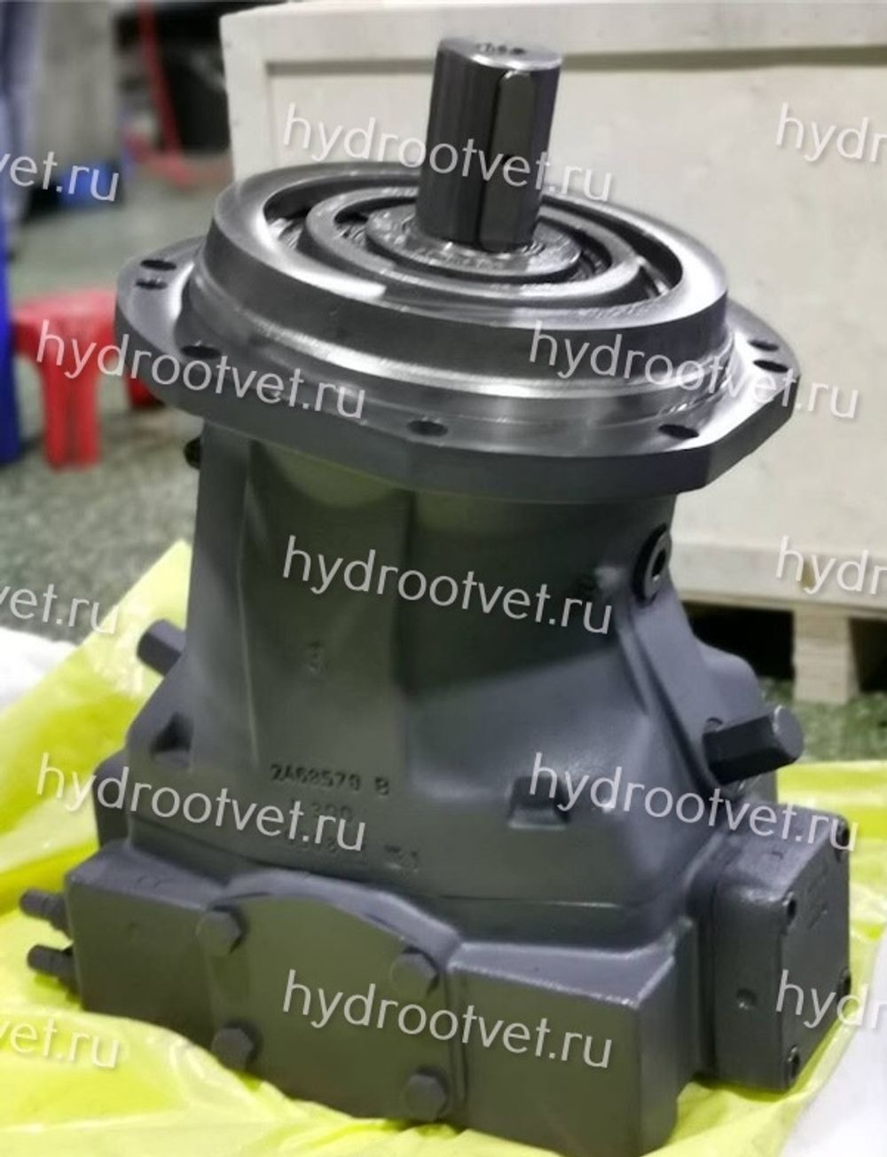 A7VO80LRDH1/63R-NPB01 - Насос аксиально-поршневой регулируемый с наклонным блоком рабочий объем 80 см3, LRDH1 = регулятор мощности с отсечкой по давлению и дистанционным управлением, номинальное давление 350 бар