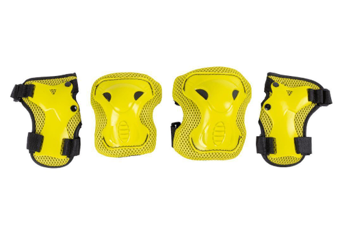 Комплект защитной экипировки Tech Team. Safety line-600.размер M  Черно-Желтый