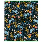 Тетрадь А5, 96 л., BRAUBERG, скоба, клетка, глянцевая ламинация, "Wild Flowers", 404429, 5шт