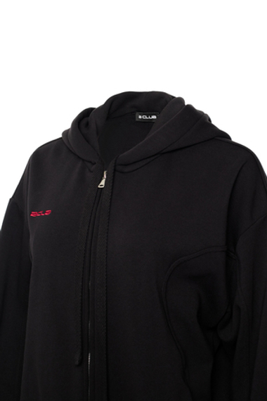 «Zip hoodie BCLB» Худи на молнии с принтом.