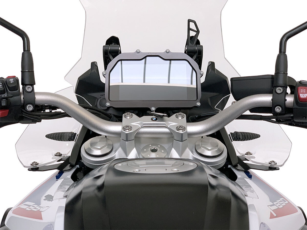 WRS Боковые дефлекторы (комплект 2шт) BMW F 750 GS  / F 850 GS прозрачное BM060T