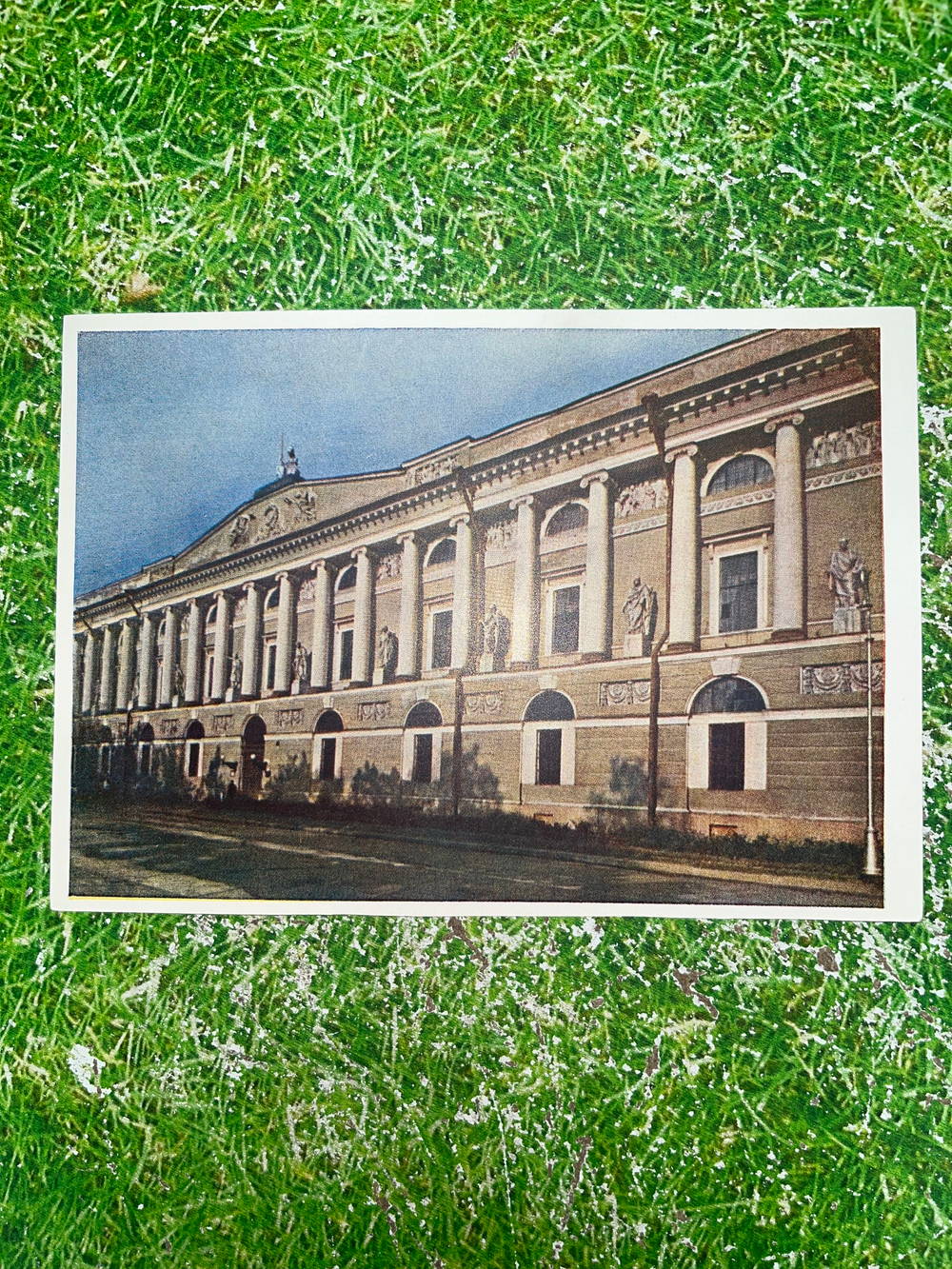 Открытка "СССР Останкино. Дворец-музей творчества крепостных", ИЗОГИЗ, 1959 год (чистая)