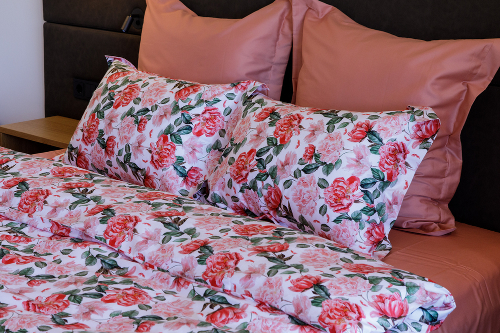Комплект постельного белья 2 спальное Von der Thannen Coral Peony Мультицвет