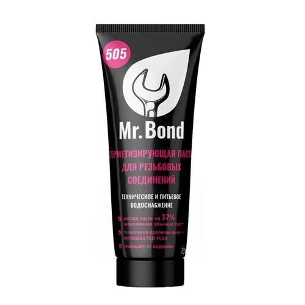 Паста герметизирующая для пропитки льна Mr.Bond 505 (тюбик 250 гр.)
