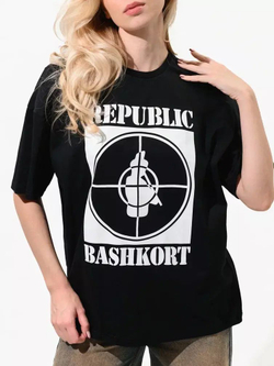 Футболка -REPUBLIC BASHKORT oversize