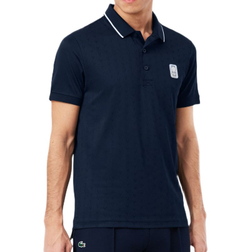 Теннисное поло Lacoste Ultra Dry Heritage Tennis - navy blue