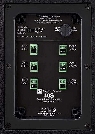 Electro-Voice EVID-40S сабвуфер 8