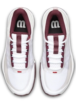 Женские теннисные кроссовки Wilson Intrigue Tour - white/port royal/infrared