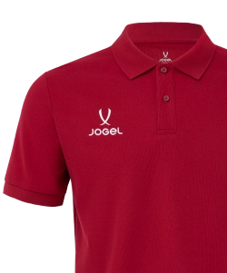 Поло Jogel ESSENTIAL CVC Polo, темно-красный