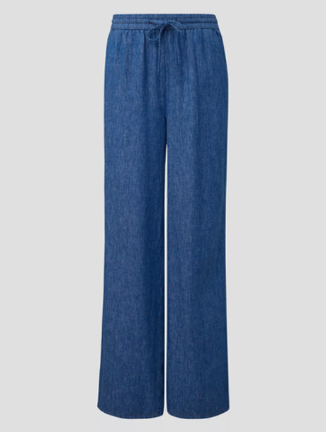 Relaxed: Twillhose mit Wide leg s.Oliver