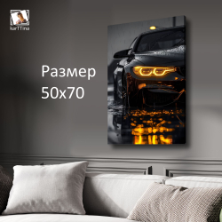 Картина интерьерная karTTina "Mercedes-Benz AMG", 50х70см 1шт.