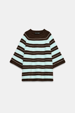 МЯГКИЙ СВИТЕР В ПОЛОСКУ — ZARA