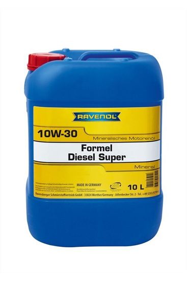 RAVENOL Formel Diesel Super 10W-30 моторное масло 10 Литров