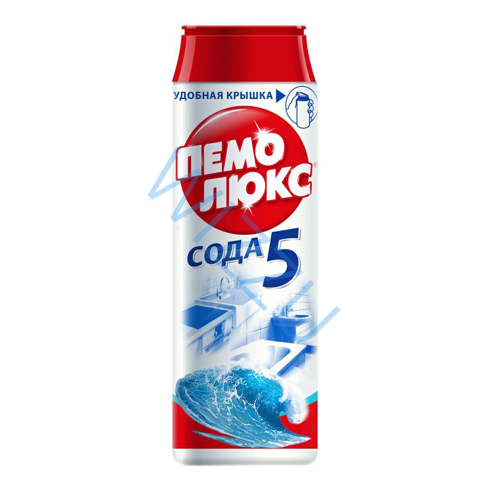 Пемолюкс порошок чистящий 480 г сода 7 морской бриз