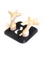 Шуточная подставка для Яндекс станции миди (Яндекс-Алиса) 3D печать, черная