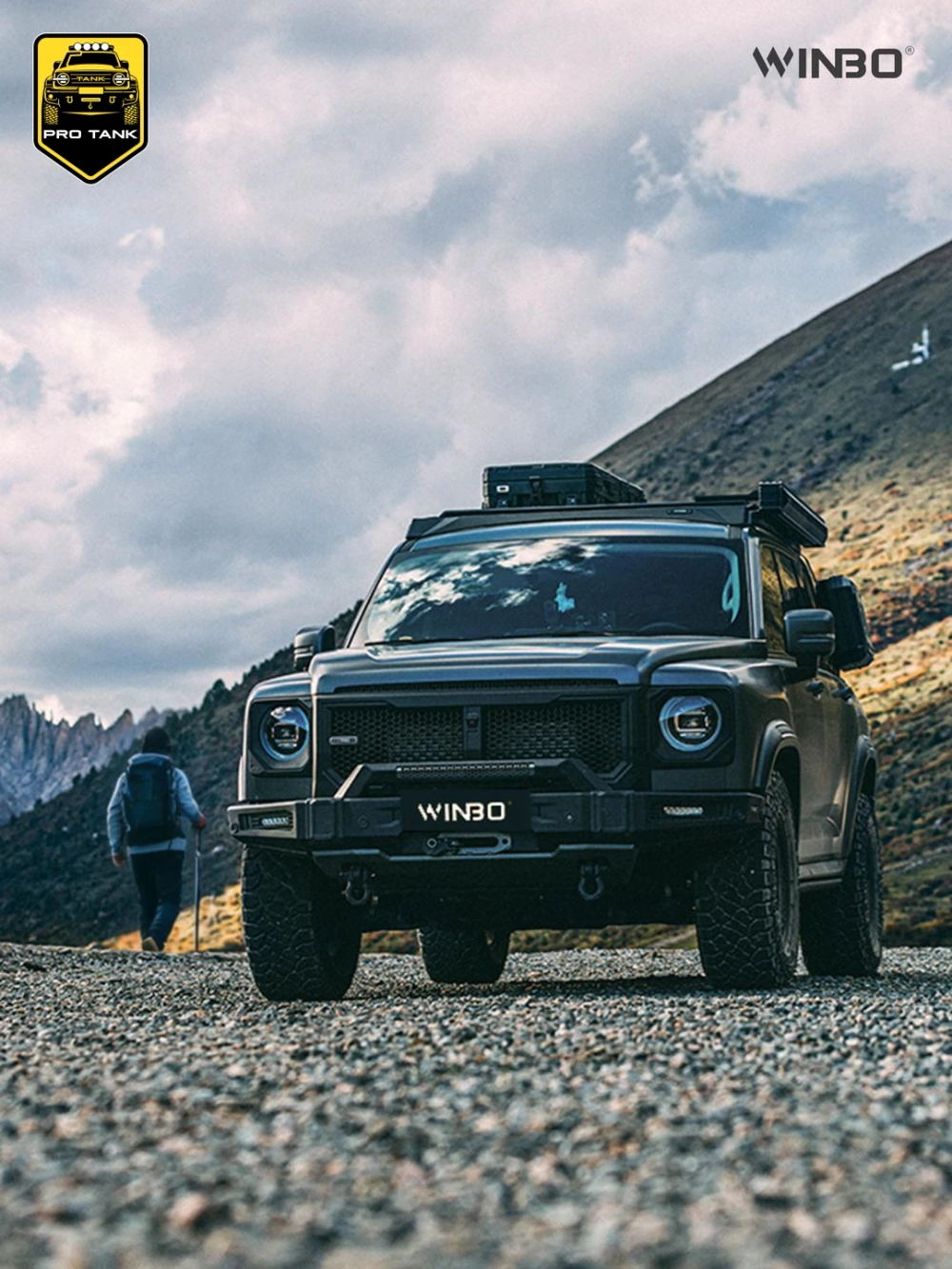 Решетка радиатора WINBO Mech для HAVAL H9 2024+