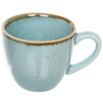Кофейная пара керамическая «Tiffany Blue» (кружка 80мл+блюдце)