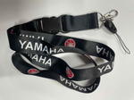 Yamaha (черный) / Брелок, шнурок для ключей на шею Yamaha (Ямаха), ланъярд, крафт, черный (1 шт)