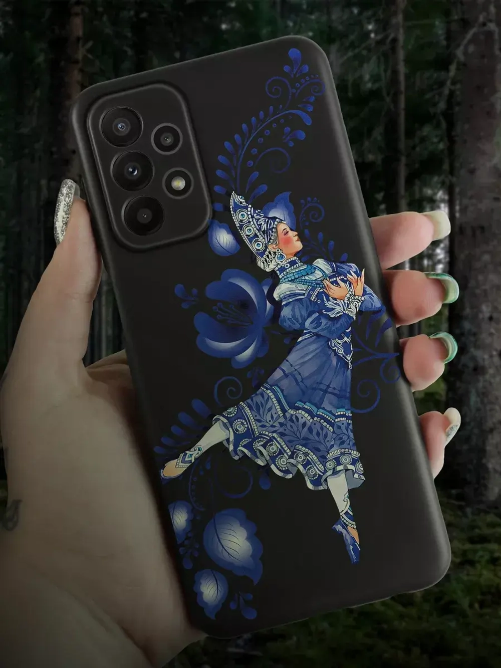 Чехол на Samsung A23 с принтом